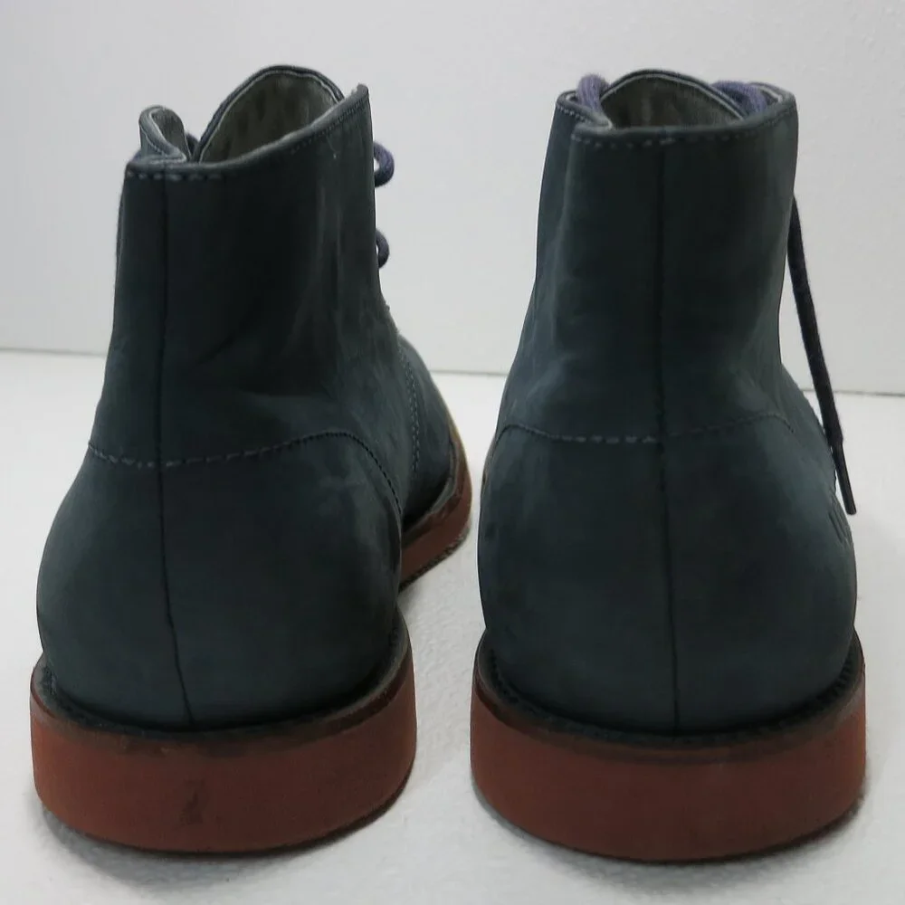 UGG Australia Blue Nubuck Leather Chukka Ankle Boots Men's # 1002389 Sz 8.5